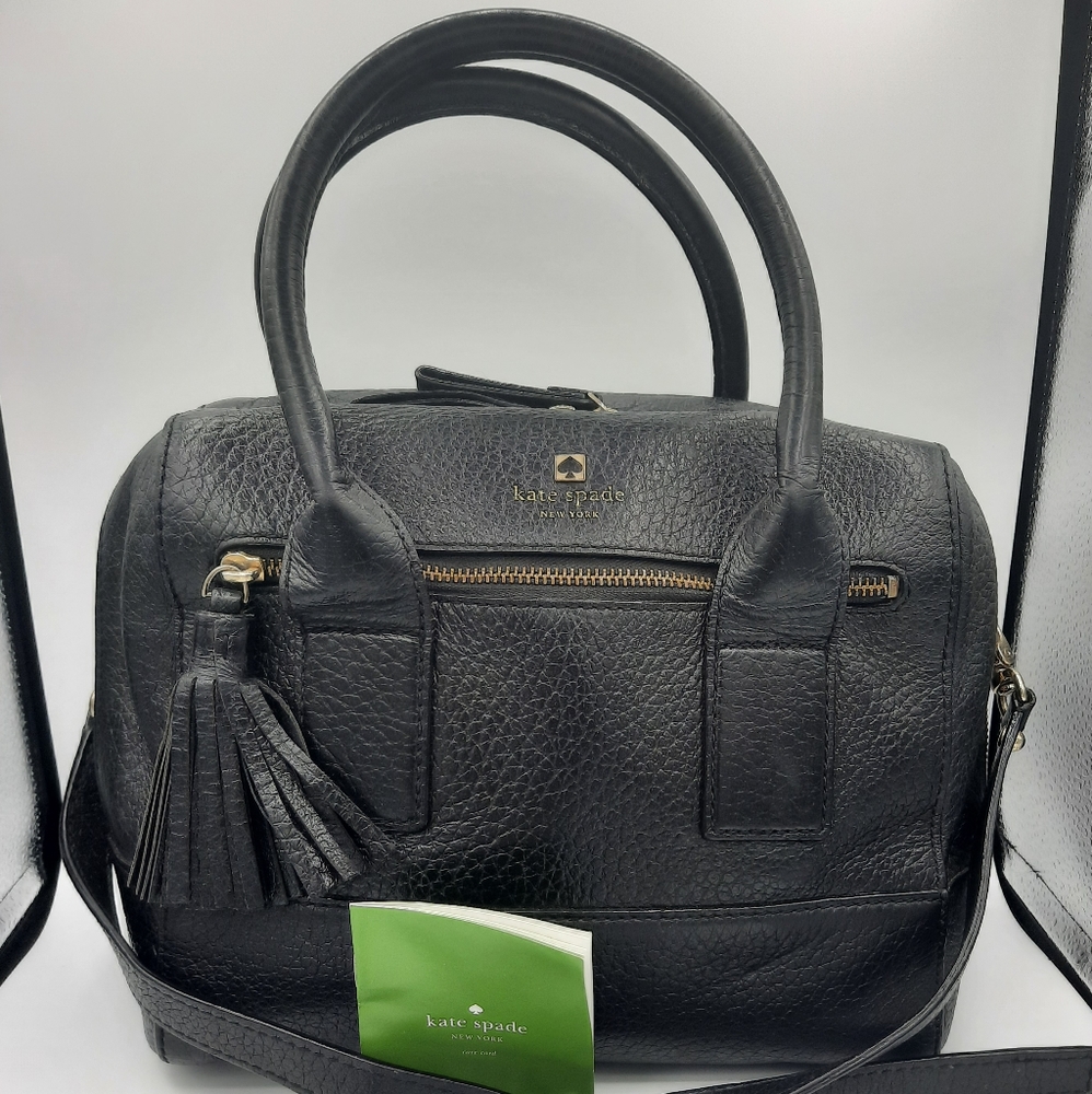 Kate Spade leather shoulder bag crossbody strap